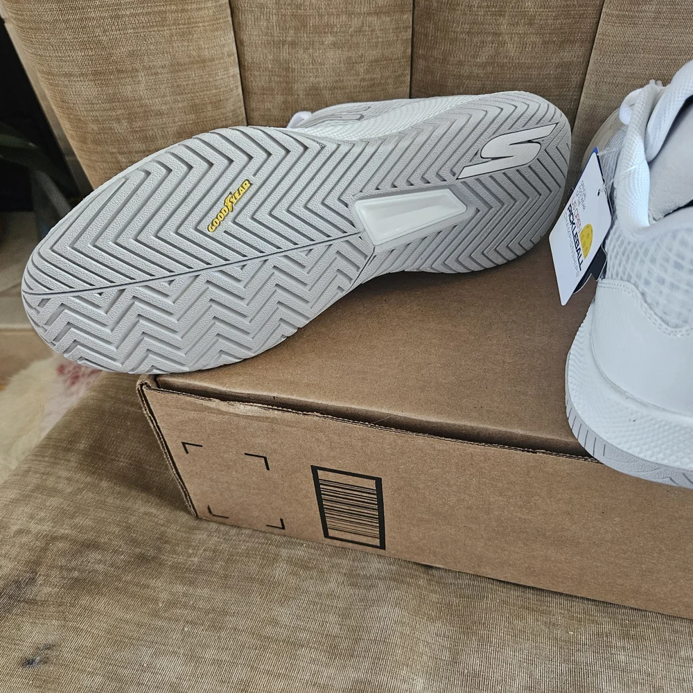 Skechers White Pickleball Sneakers Sz10. NWT - Picture 7 of 10